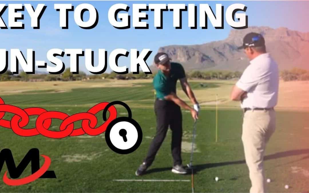 Stop Getting Your Arms Stuck in the Golf Swing