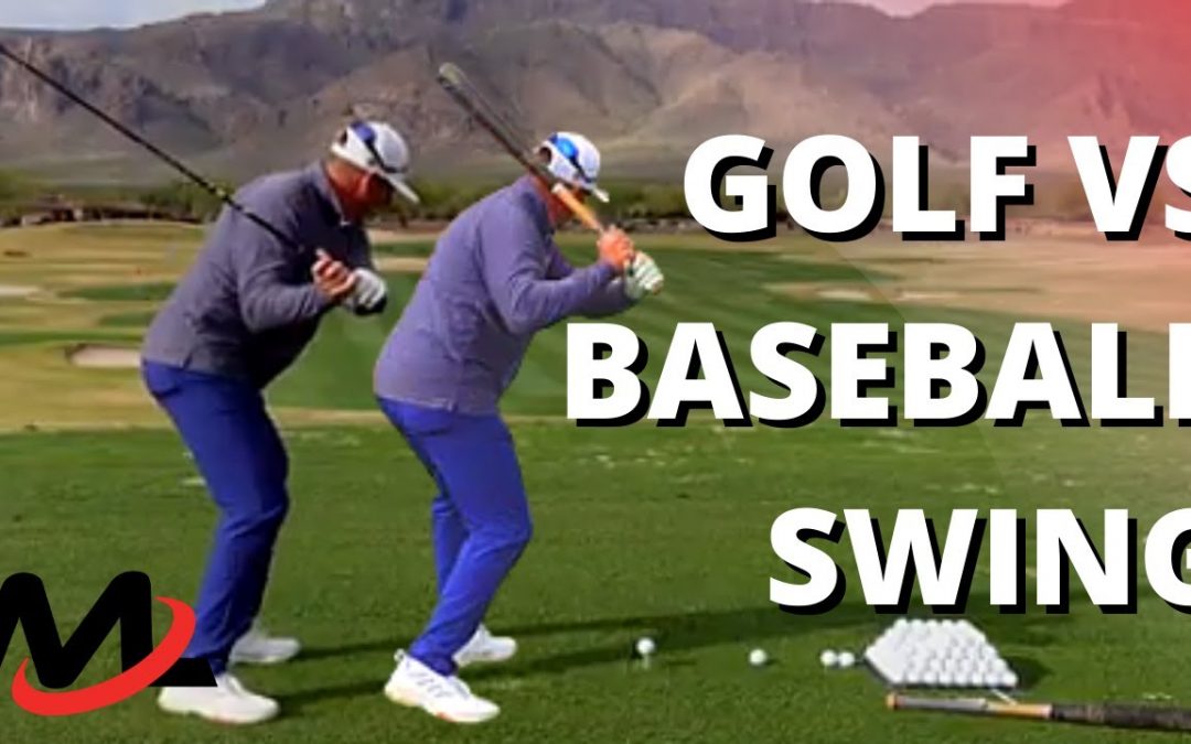 Use Your BASEBALL Swing To Play Great GOLF