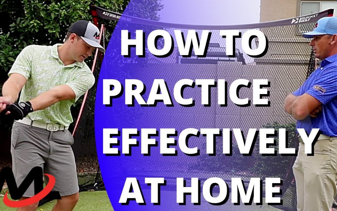 How To Practice Your Golf Swing Effectively At Home | Building An Athletic Action