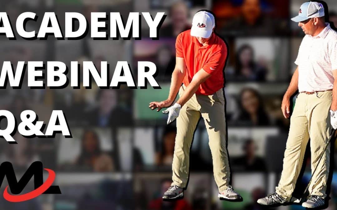 Milo Lines Golf Academy Webinar Q&A (Step Drills, Shallowing, Backswing…and MORE!)