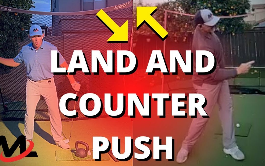 Land And Counter Push To ROTATE Your Hips In The Golf Swing