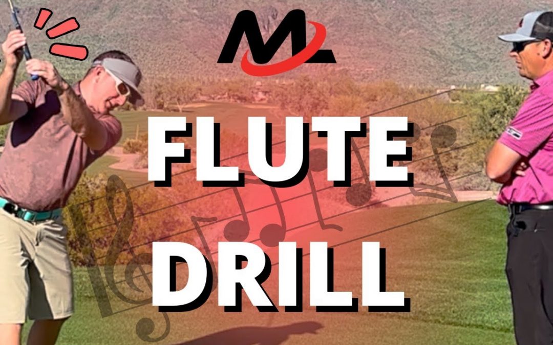 FLUTE DRILL For A Silky Shallow Downswing And Soft Grip Pressure w/ Dr. Luke Bracke