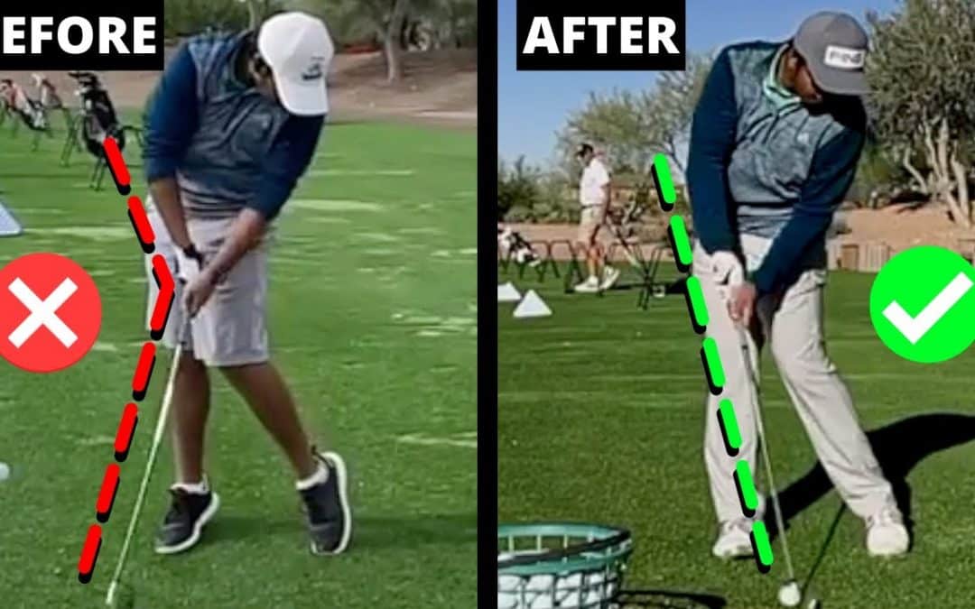 Golf Lesson W/ Kushah: STOP Flipping At Impact And Generate Forward Shaft Lean