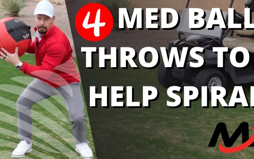 4 Med Ball Throws To SPIRAL In Your Golf Swing