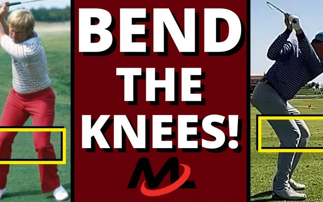 STOP Straightening Your Legs To Start The Downswing (BEND The Knees!)