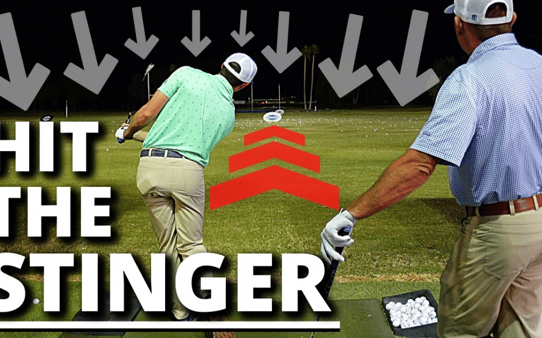 How To Hit A STINGER With Wrist Angle And LOW Finish