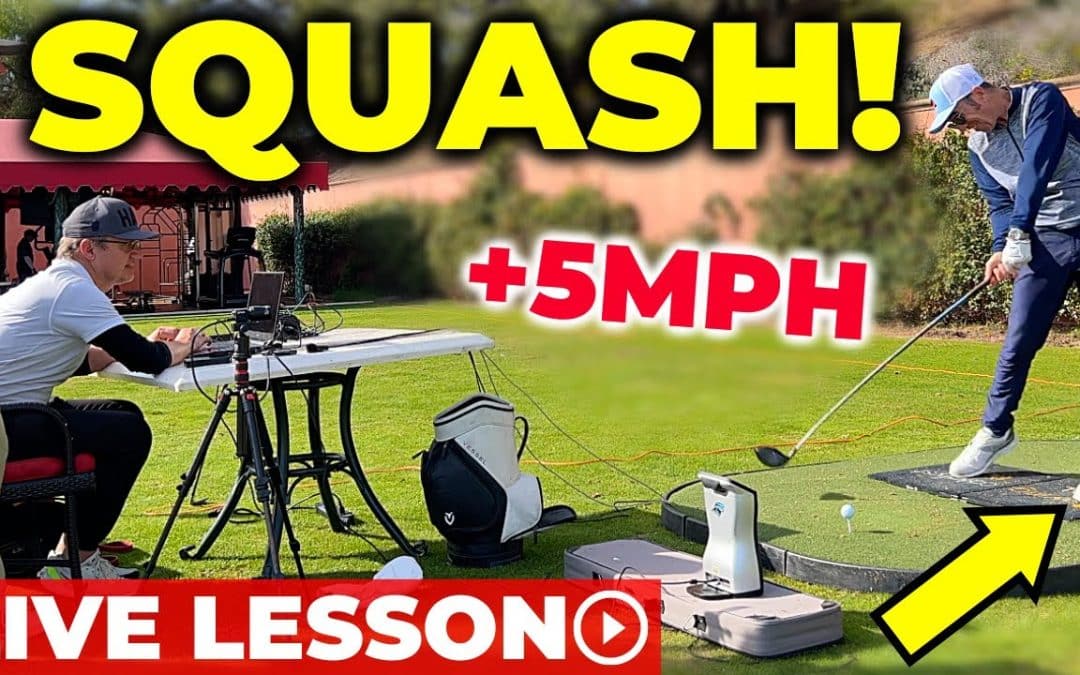 Powerful SQUASH Move For Extra 5 MPH With Driver! (SwingCatalyst Golf Lesson)​