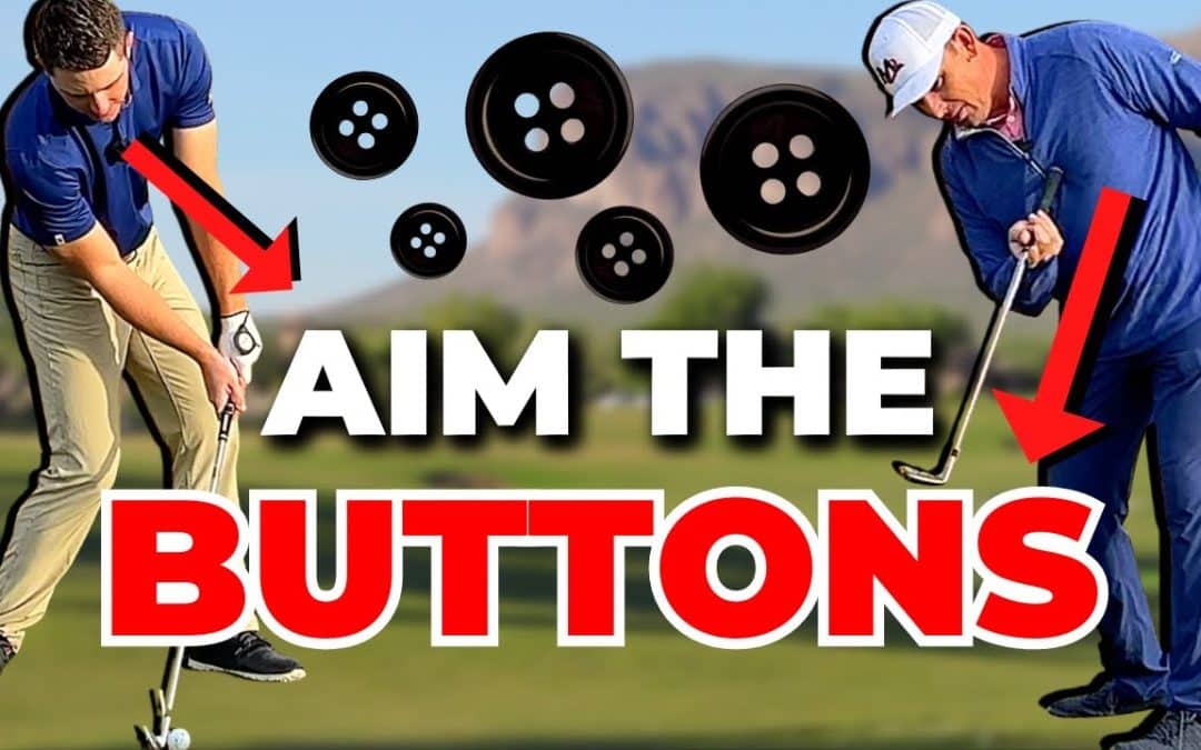 You’ll Never Come Out Of Golf Posture Again! (Aim The BUTTONS)