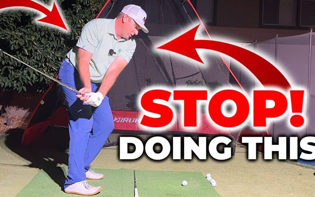 STOP Keeping Your Back To The Target In The Downswing