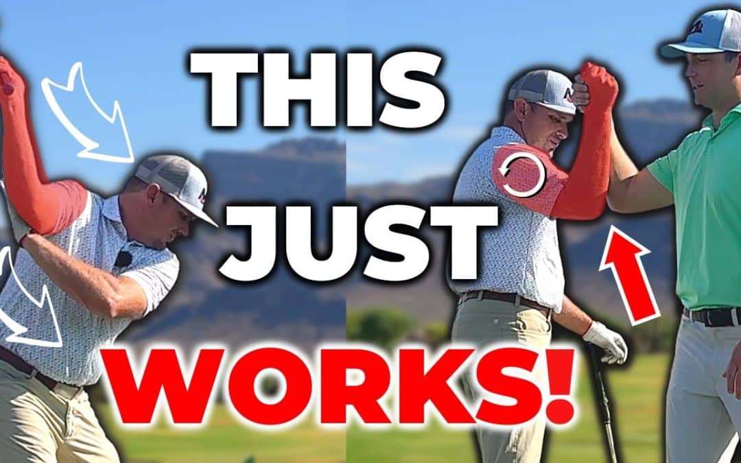 You’ll Stop Coming Over The Top FOR GOOD With This Downswing TRICK!