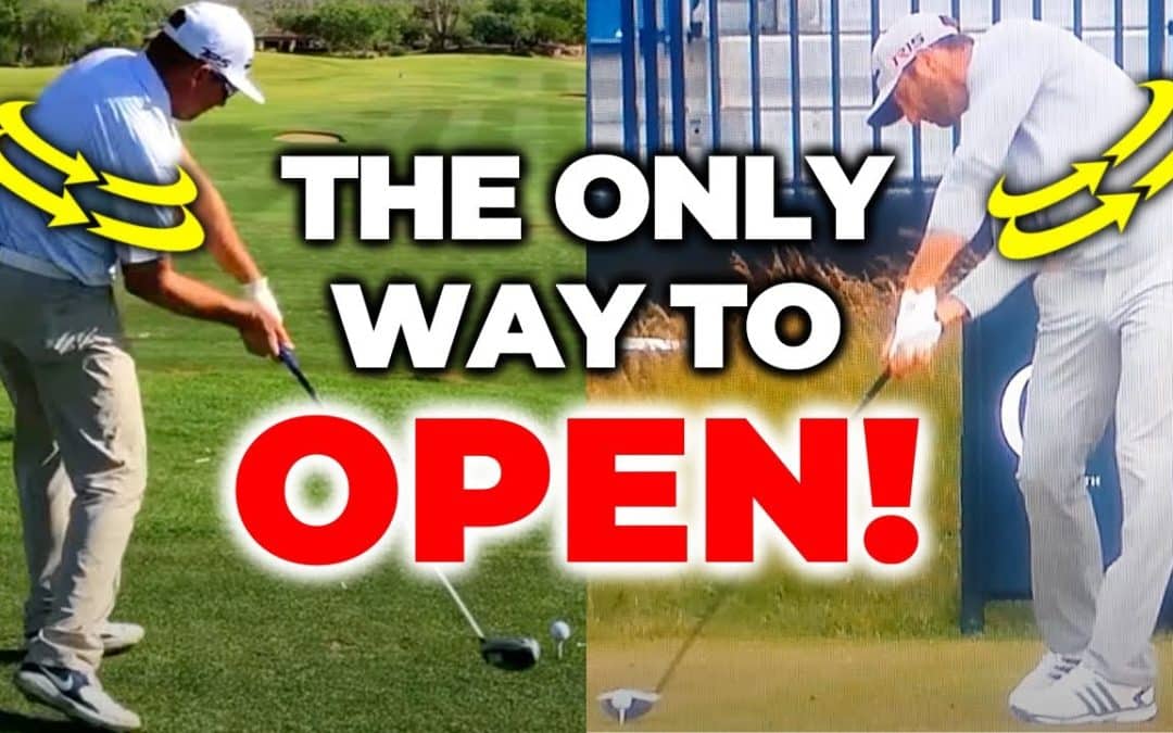 How To Turn Your Upper Body Open Into Impact (With NO SPIN OUT!)