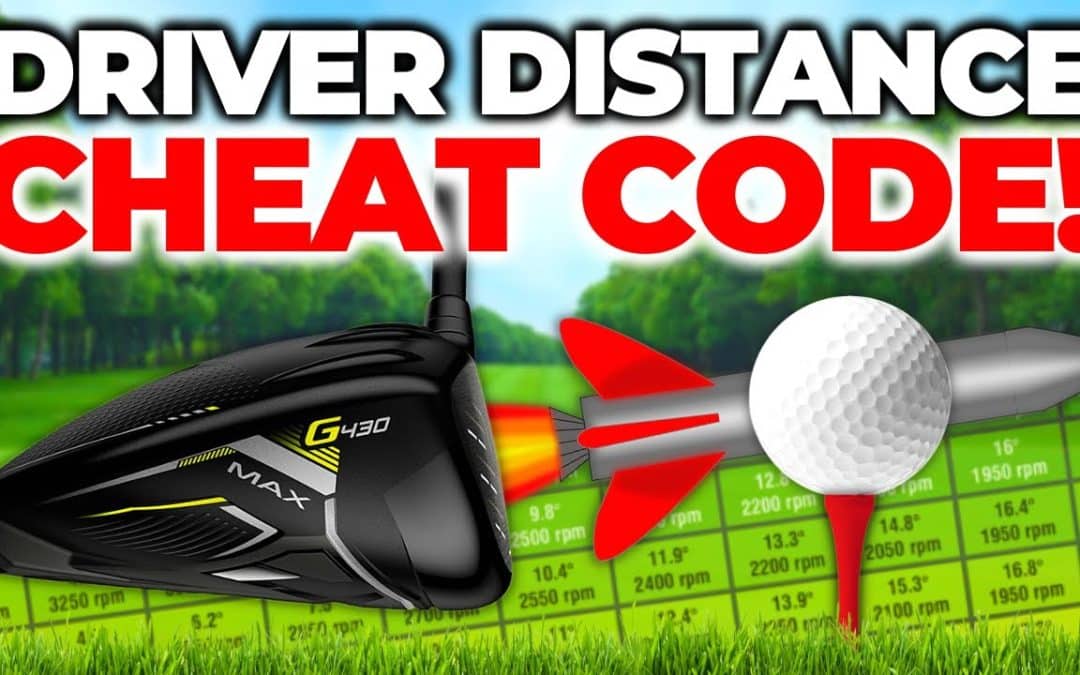 Before Hitting Your Driver Do This For More Distance! (CHEAT CODE)