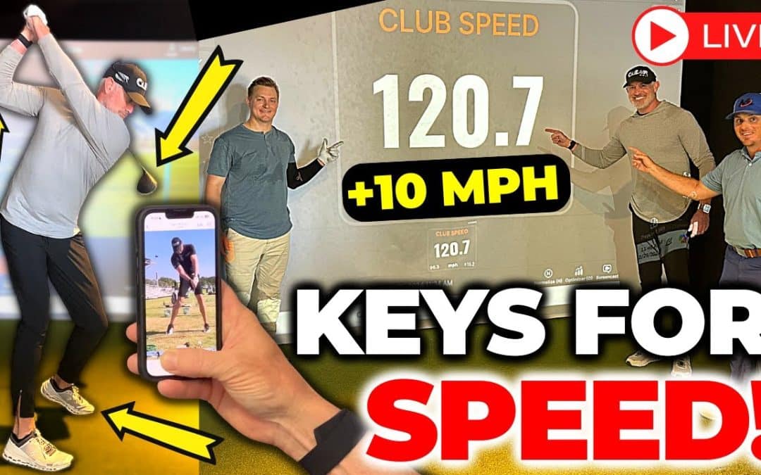 Fast Eddie Returns To Rapidly Increase SWING SPEED With These Students! (Golf Lessons Part 2)
