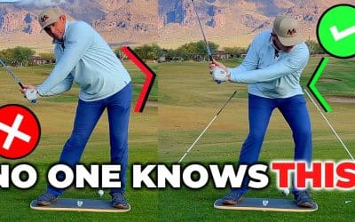 Never Bump Your Hips In The Golf Swing! (Shift Instead LIKE THIS)