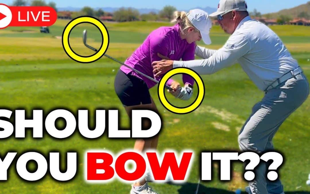 We Fixed Her Bowed Left Wrist And She Was Hitting Irons Dead Straight! (Live Golf Lesson)