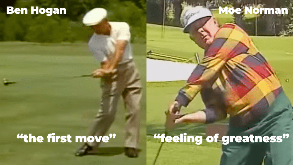 Ben Hogan and Moe Norman