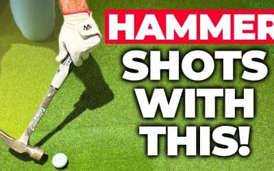 HAMMER The Golf Ball Using Your Left Wrist! (Finally Compress It)