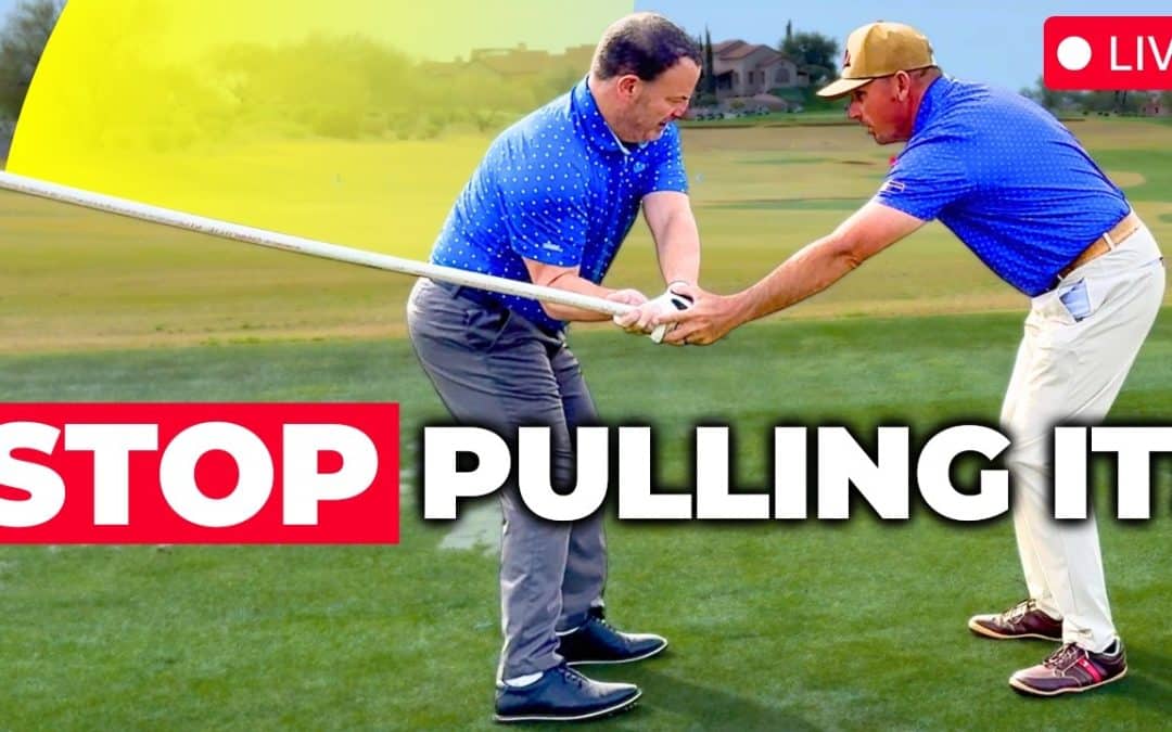 He Ended Months Of Pulling Iron Shots… Here’s How! (LIVE Golf Lesson)